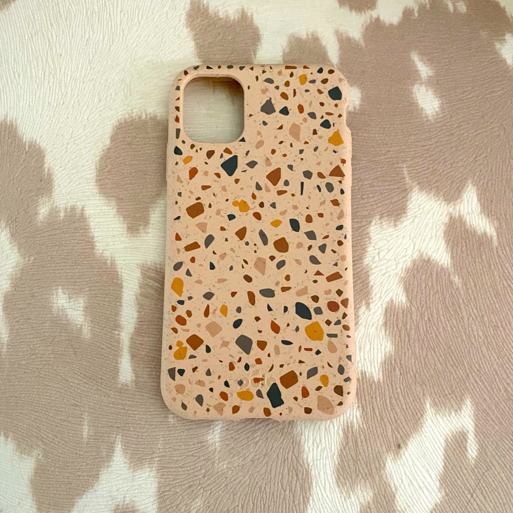 Pela seashell terrazzo phone case for iPhone 11